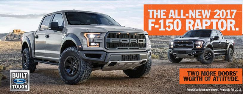 2017 Ford Raptor Now Available
